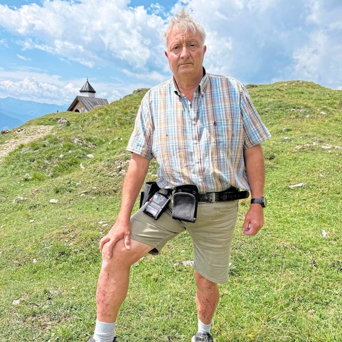 Stefan Biechl, der Besitzer der Astenau Alm, appelliert an Hundehalter, sich in Zukunft an die ...