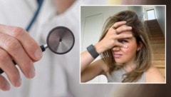 Medizin-Influencerin Alina Walbrun (kleines Bild) erklärte ihren Followern eine Krankheit, die ...