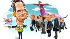 So stellt sich unser Karikaturist Milan A. Ilic die Situation vor: Personalchef Florian ...