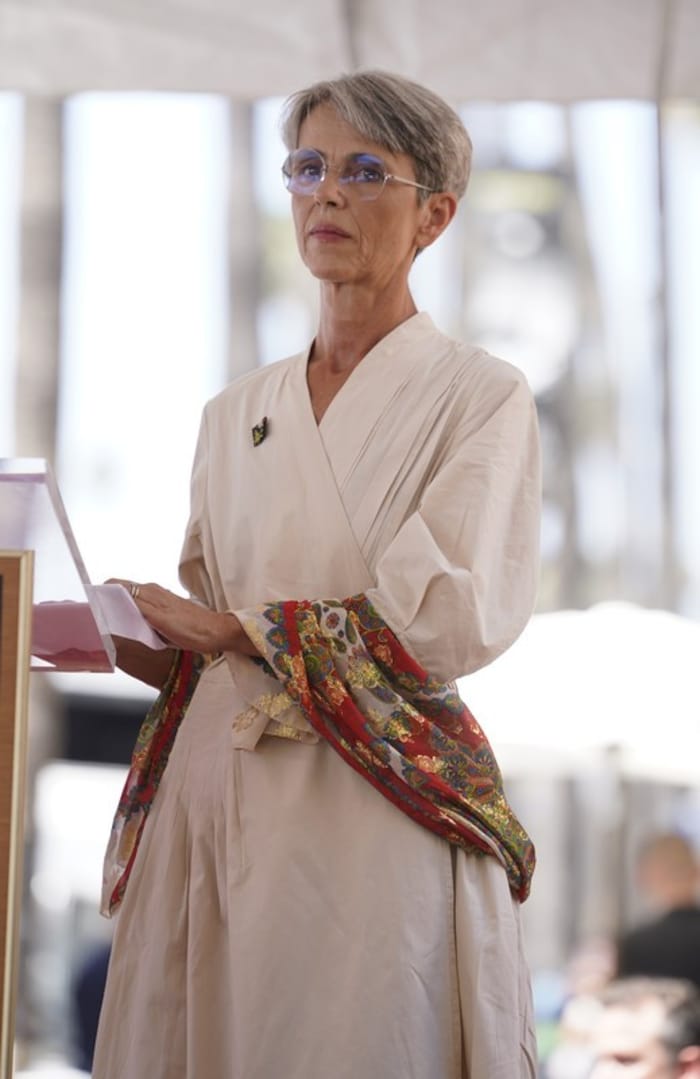 Cristina Pavarotti im Jahr 2022 in Los Angeles