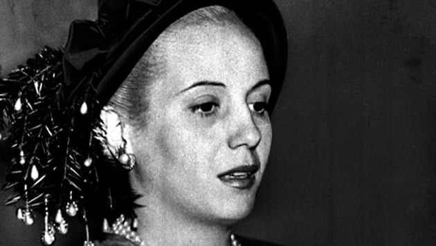 María Eva Duarte de Perón wurde vom einfachen Volk geliebt.
