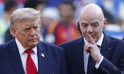 Zwei Freunde unter sich: Donald Trump und Gianni Infantino.