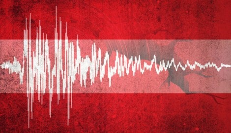 1100 Erdbeben wurden im Vorjahr in Österreich lokalisiert.