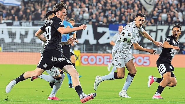 Weinhandl, Hödl und Co. stehen nach dem 4:0 vor dem Aufstieg. Aber noch ist Sturm nicht durch.