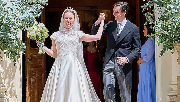 Isabel von Habsburg-Lothringen und Carlos Gaytán de Ayala gaben sich in Wien das Jawort.