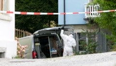 Die Spurensicherung war mehrere Stunden vor Ort.