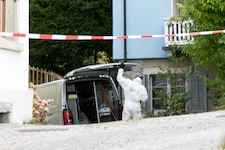 Die Spurensicherung war mehrere Stunden vor Ort.