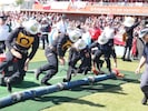 Löschangriff: Gruppen aus 17 Ländern kämpften bei der WM um den Sieg.