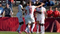 Red Bull Salzburg feierte einen Kantersieg gegen SV Oberwart.