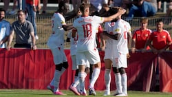 Red Bull Salzburg feierte einen Kantersieg gegen SV Oberwart.