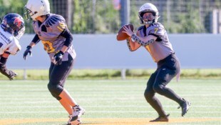 Zwei Touchdowns: Christina Gull (re.)