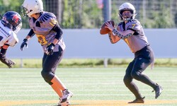 Zwei Touchdowns: Christina Gull (re.)