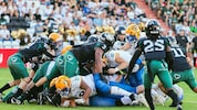 Im Finale zwischen den Grazer Giants und den Dragons ging es ordentlich zur Sache.