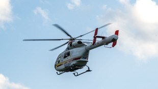 Der Mann wurde vom Notarzthubschrauber geborgen (Symbolbild)