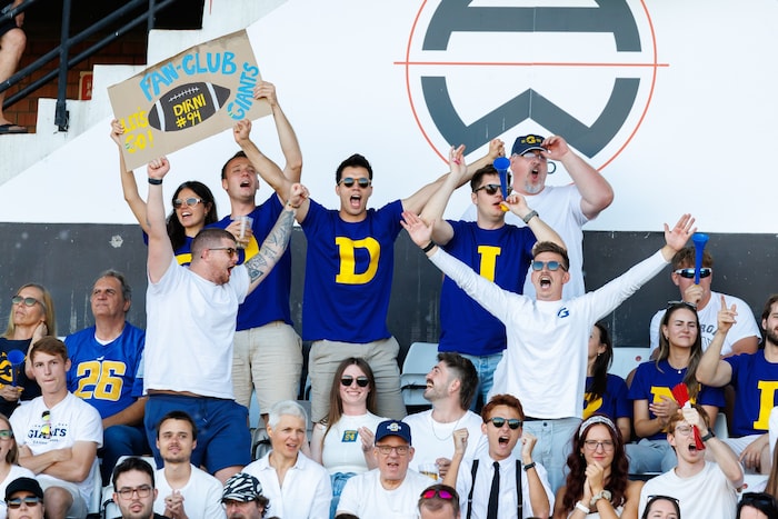 Giants fans in the Südstadt celebrated their first title since 2008.