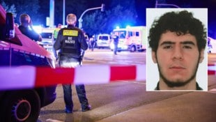 Nach dem Anschlag auf der Berliner Pride sucht die Polizei nach Abdul B. (kleines Bild)