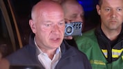 Berlins Bürgermeister Kai Wegner zeigte sich in der Nacht zum Sonntag vom Terroranschlag ...