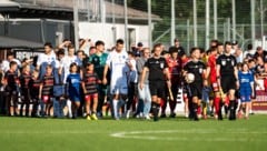 Beim Spiel zwischen Union Gurten und Blau-Weiß Linz kam es zu einem Eklat.