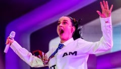 Katy Perry während eines Auftritts am Paléo-Festival in Nyon