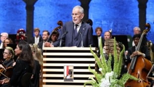 Eröffnete mit nachdenklichen und mahnenden Worten die Salzburger Festspiele: Bundespräsident ...