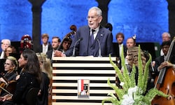 Eröffnete mit nachdenklichen und mahnenden Worten die Salzburger Festspiele: Bundespräsident ...