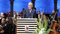Eröffnete mit nachdenklichen und mahnenden Worten die Salzburger Festspiele: Bundespräsident ...