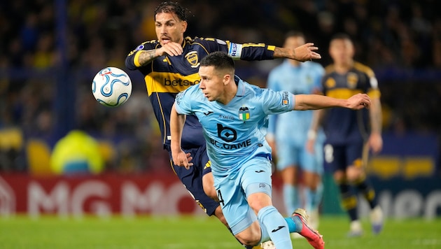 Paredes war bereits wieder für Boca im Einsatz.