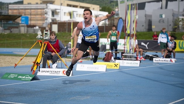 Laurenz Waldbauer holte als einziger Salzburger Gold in Innsbruck.