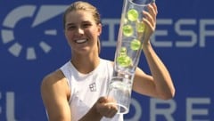 Tagger jubelte über ihren ersten WTA-Titel.