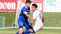 Skyriotis (hinten/im Bild gegen Ex-WAC-Ass Mike Novak) wird den WAC wohl verlassen. 
