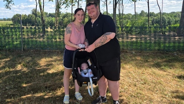 Mama Kathi, Papa Matthias und James wollen nach der Odyssee nur eines – „in Frieden und ohne ...