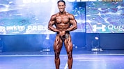 Ließ die Muskeln spielen: Lukas Weissmann holte sich den Weltmeistertitel in Budapest.