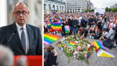 Bundeskanzler Friedrich Merz nahm am Trauergottesdienst in Berlin teil und hielt eine emotionale ...