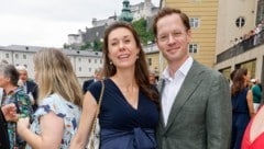 Raffaela Schaidreiter und Partner Jan können ihr Baby-Glück nicht mehr verbergen.