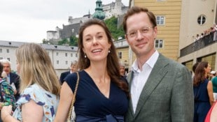 Bei den Salzburger Festspielen zeigte sich Schaidreiter noch im Juli mit ihrem Jan kurz vor der ...
