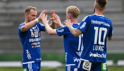 Gut ist‘s gegangen, nix ist geschehen – was den TSV Hartberg anbelangt ...