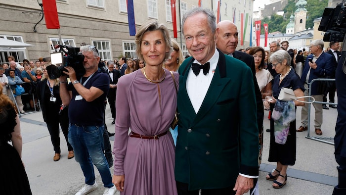 Desirée Treichl-Stürgkh mit Andreas Treichl