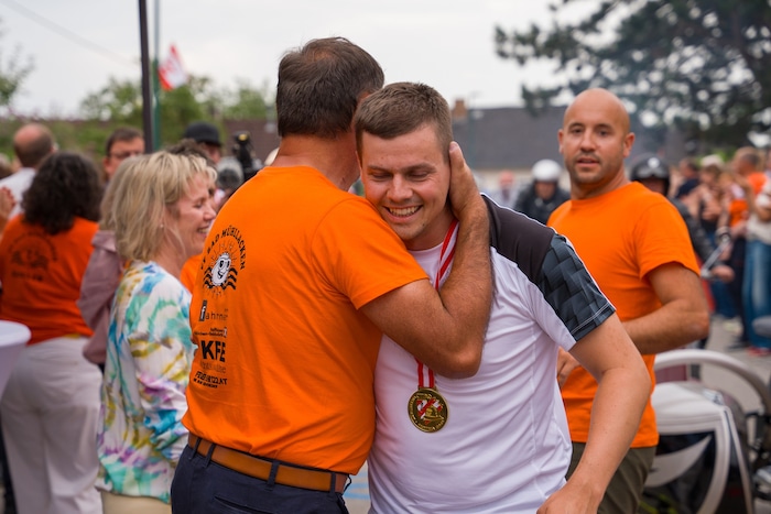 Gratulationen und Emotionen