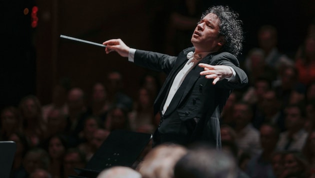 Dirigent Gustavo Dudamel ließ mit den Wiener Philharmonikern keine Langeweile aufkommen.