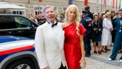 Hans-Peter Wild mit Lebenspartnerin Christine Drage