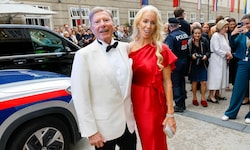 Hans-Peter Wild mit Lebenspartnerin Christine Drage