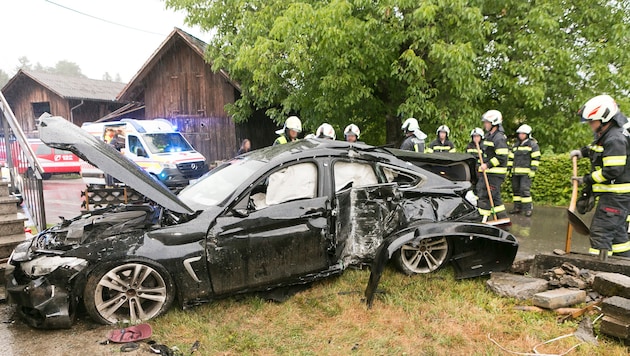 Schwerer Unfall in Frastanz.