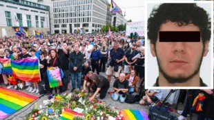 Für viele ist völlig unverständlich, wie der mutmaßliche Täter (rechts im Bild) noch auf freiem ...
