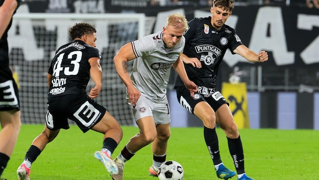Sturm Graz muss einen 4:0-Vorsprung verteidigen.