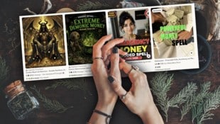 Krone KREATIV/stock.adobe.com, etsy.com Jemand soll ein Zauberritual für Sie abhalten? Mit wenigen Mausklicks ist das realisierbar.