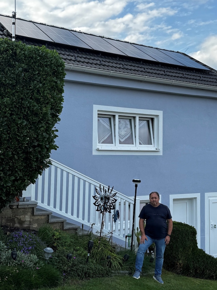 Einer von Tausenden zufriedenen Krone-Sonne-Kunden: Der Burgenländer Franz Artner hat uns ...
