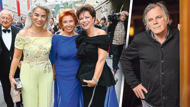 Anita Müller (re.) ließ sich die „Carmen“-Premiere nicht entgehen. Hier mit Amra Deisenhammer ...