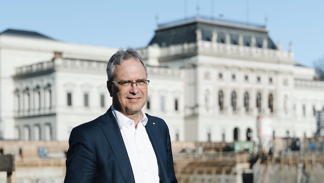 Peter Riedler, Rektor der Universität Graz