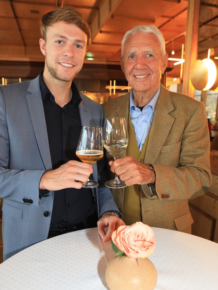 Freddy Riedl und Juniorchef Andreas Riedl sind stolz.