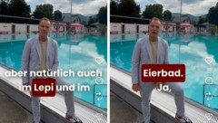 Das AYA-Bad wurde dank KI in den Untertiteln zum „Eierbad“.